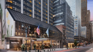 Exterior view of Westin Hotel NYC Grand Central after refinancing deal