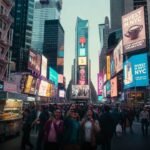Things to do in New York without agents highlighted in a city scene